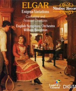 Sir Edward Elgar, William Boughton, English Symphony Orchestra - Enigma Variations, Cockaigne, Froissart (CD, Album, Amb) (Near Mint (NM or M-))