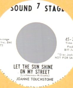 Alternative view of Joanne Touchstone - Walk Softly (7", Single, Promo) (Very Good (VG))