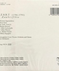 Alternative view of Wolfgang Amadeus Mozart - Barbara Bonney · Sumi Jo · Kurt Streit · Gilles Cachemaille · Chorus And Orchestra Of The Drottningholm Court Theatre · Arnold Östman - Die Zauberflöte (2xCD + Box) (Near Mint (NM or M-))
