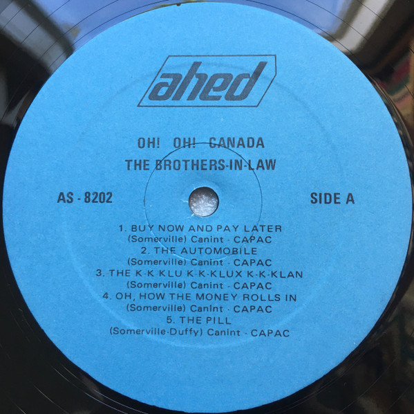 The Brothers-In-Law - Oh! Oh! Canada, Eh? (LP, Comp) (Mint (M)) - Image 3
