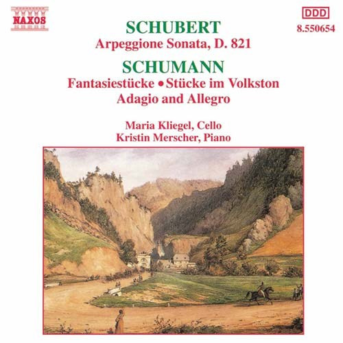 Franz Schubert, Robert Schumann, Maria Kliegel, Kristin Merscher - Arpeggione Sonata, D.821 / Fantasiestücke - Stücke Im Volkston - Adagio And Allegro (CD) (Near Mint (NM or M-))