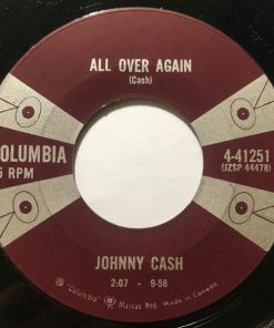 Alternative view of Johnny Cash - What Do I Care / All Over Again (7") (Good Plus (G+))