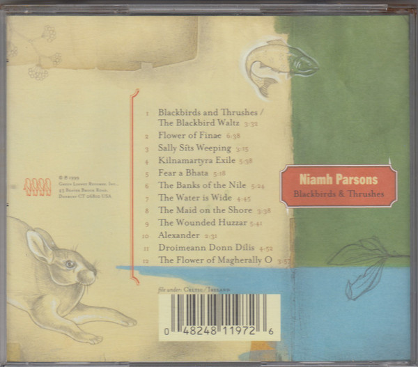Niamh Parsons - Blackbirds & Thrushes (CD, Album) (Mint (M)) - Image 2