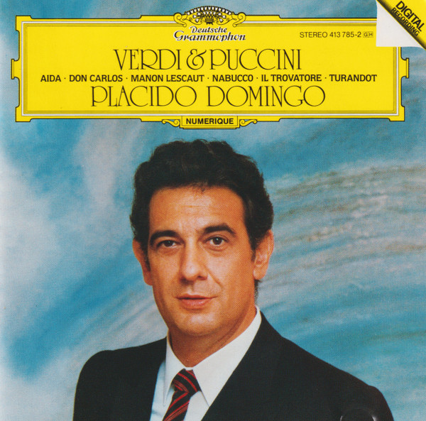 Giuseppe Verdi & Giacomo Puccini / Placido Domingo - Verdi & Puccini (CD, Comp) (Near Mint (NM or M-))