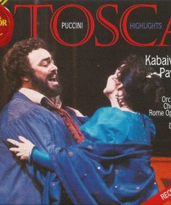 Alternative view of Giacomo Puccini / Raina Kabaivanska · Luciano Pavarotti · Ingvar Wixell / Orchestra Del Teatro Dell'Opera Di Roma And Coro Del Teatro Dell'Opera Di Roma, Daniel Oren - Tosca Highlights (CD) (Near Mint (NM or M-))