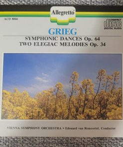 Edouard Van Remoortel Conducting Vienna Pro Musica Orchestra - Grieg Symphonic Dances, Op 64 &Two Elegiac Melodies, Op. 34 (CD, Album) (Near Mint (NM or M-))