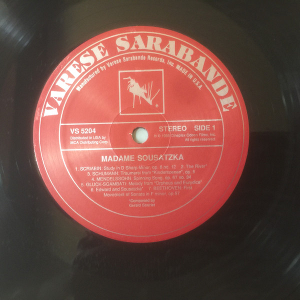 Various - Madame Sousatzka (Music From The Film) (LP, Album, Comp) (Mint (M)) - Image 4