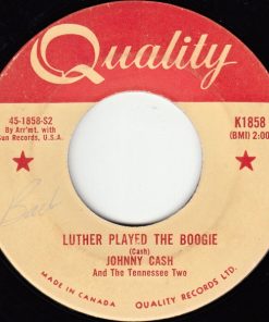 Alternative view of Johnny Cash & The Tennessee Two - Thanks A Lot (7", Single) (Near Mint (NM or M-))
