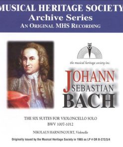 Johann Sebastian Bach, Nikolaus Harnoncourt - The Six Suites for Violoncello Solo, BWV 1007-1012 (2xCD, Album) (Near Mint (NM or M-))