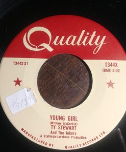 Ty Stewart & The Jokers - Young Girl (7", Single) (Very Good Plus (VG+))