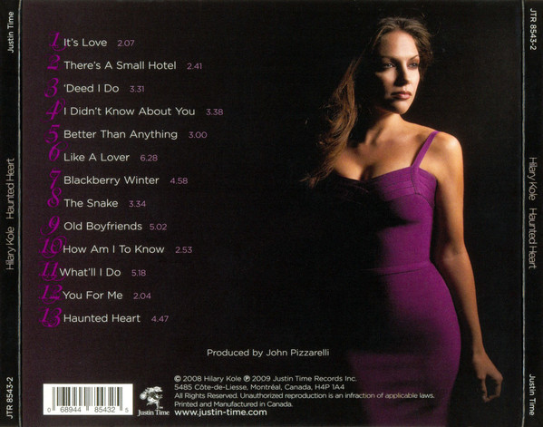Hilary Kole - Haunted Heart (CD, Album) (Near Mint (NM or M-)) - Image 2