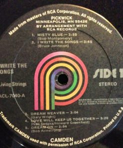 Alternative view of Living Strings - I Write The Songs (LP) (Mint (M))