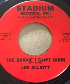 Lee Elliott (4) - The Bridge I Can't Burn (7", Single) (Very Good Plus (VG+))