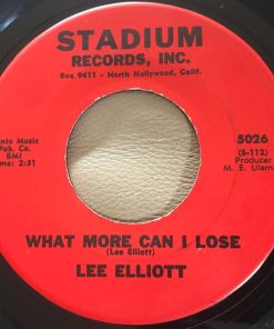 Alternative view of Lee Elliott (4) - The Bridge I Can't Burn (7", Single) (Very Good Plus (VG+))