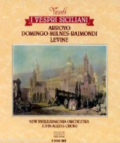 Giuseppe Verdi  -  Martina Arroyo •  Placido Domingo •  Sherrill Milnes •  Ruggero Raimondi, James Levine (2), New Philharmonia Orchestra, John Alldis Choir - I Vespri Siciliani (3xCD, Album, RE, RM) (Near Mint (NM or M-))