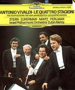 Antonio Vivaldi - Isaac Stern, Pinchas Zukerman, Shlomo Mintz, Itzhak Perlman, Israel Philharmonic Orchestra, Zubin Mehta - Le Quattro Stagioni (CD, Album) (Near Mint (NM or M-))