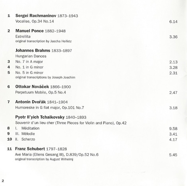 Maxim Vengerov, Virtuosi - Vengerov & Virtuosi (CD, Album) (Near Mint (NM or M-)) - Image 4