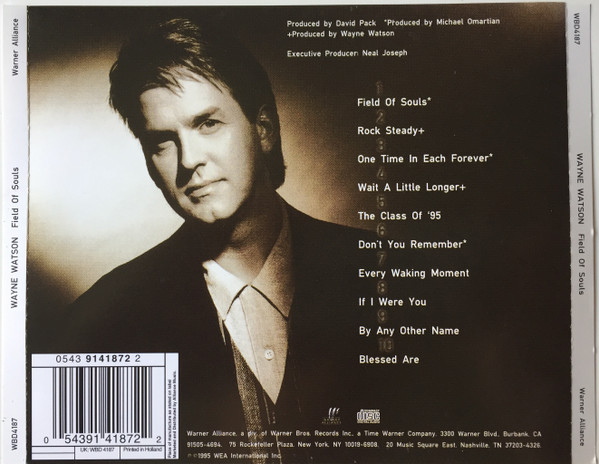 Wayne Watson - Field Of Souls (CD, Album) (Mint (M)) - Image 2