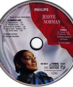 Jessye Norman - La Marseillaise (CD, Maxi) (Very Good Plus (VG+)) - Image 3