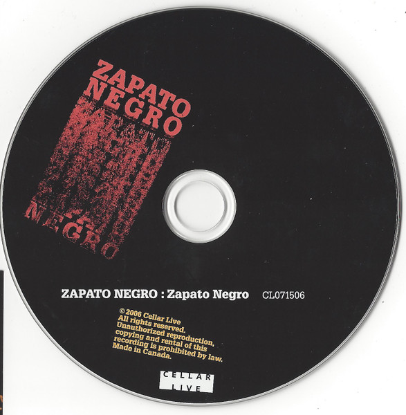 Zapato Negro - Zapato Negro (CD, Album) (Near Mint (NM or M-)) - Image 3