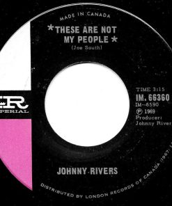 Johnny Rivers - These Are Not My People/ Going Back To Big Sur (7") (Near Mint (NM or M-))