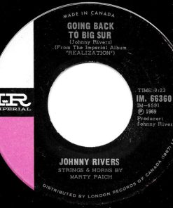Alternative view of Johnny Rivers - These Are Not My People/ Going Back To Big Sur (7") (Near Mint (NM or M-))