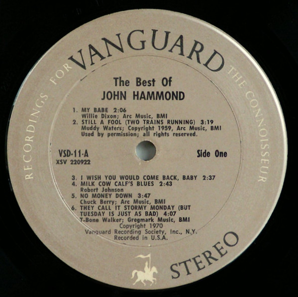 John Paul Hammond - The Best Of John Hammond (2xLP, Comp, Gat) (Mint (M)) - Image 4