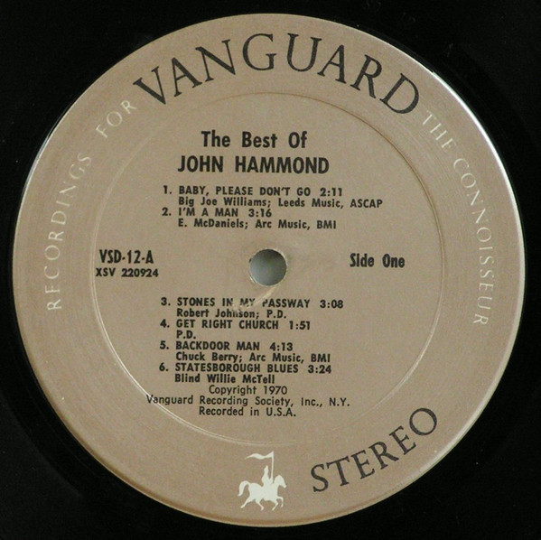 John Paul Hammond - The Best Of John Hammond (2xLP, Comp, Gat) (Mint (M)) - Image 5