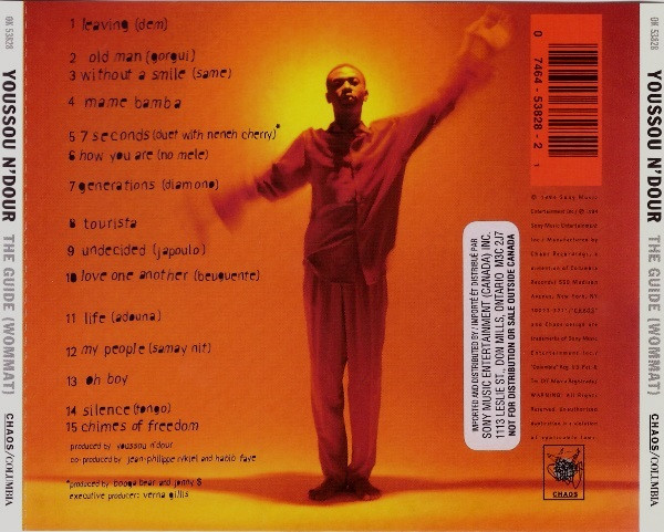 Youssou N'Dour - The Guide (Wommat) (CD, Album) (Near Mint (NM or M-)) - Image 2