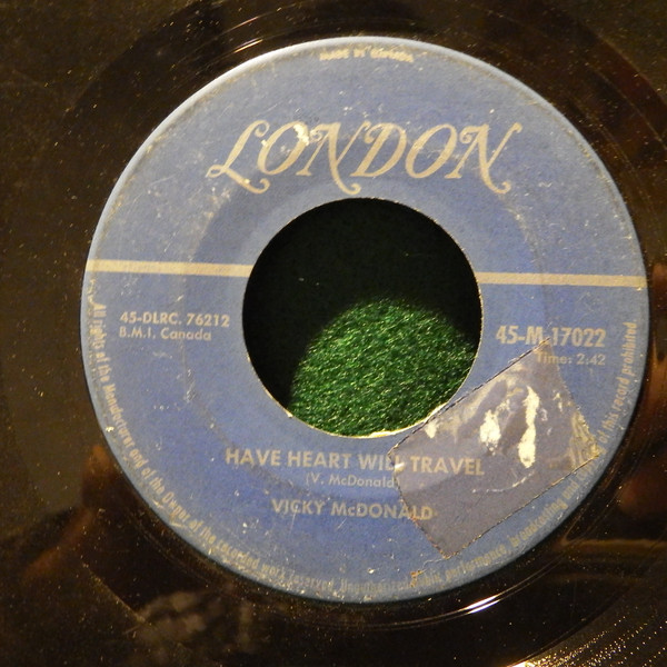 Vicky McDonald - After You Leave Me (7", Single, Dem) (Very Good Plus (VG+)) - Image 2
