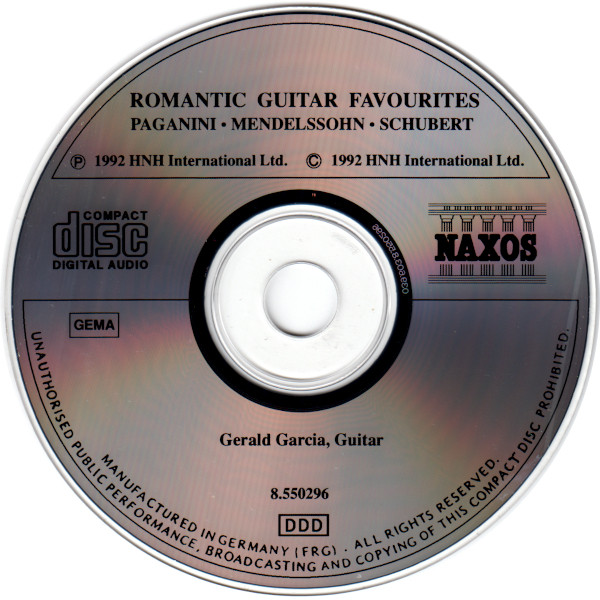 Gerald Garcia - Romantic Guitar Favourites (CD, Album) (Near Mint (NM or M-)) - Image 3