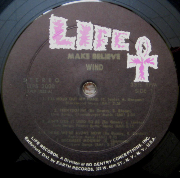 Wind (6) - Make Believe (LP, Album) (Mint (M)) - Image 3