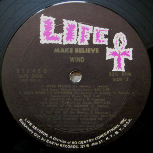 Wind (6) - Make Believe (LP, Album) (Mint (M)) - Image 4