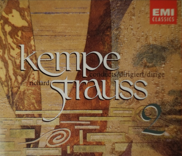 Richard Strauss, Rudolf Kempe, Staatskapelle Dresden - Kempe conducts Strauss - 2. Orchestral Works & Concertos (3xCD, Comp) (Near Mint (NM or M-))