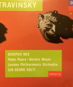 Igor Stravinsky - Peter Pears, Kerstin Meyer, London Philharmonic Orchestra, Georg Solti - Oedipus Rex (CD, Album, RE, RM) (Near Mint (NM or M-))