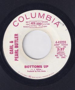 Alternative view of Carl & Pearl Butler - Let The Sunshine On The People (7", Single, Promo) (Very Good (VG))