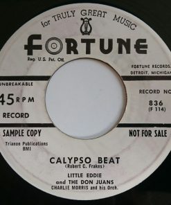 Eddie Hurt And The Don Juans - Calypso Beat / This Is A Miracle (7", Promo) (Very Good Plus (VG+))