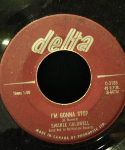 Alternative view of Swanee Caldwell - I'm Gonna Stop (7", Single) (Very Good (VG))