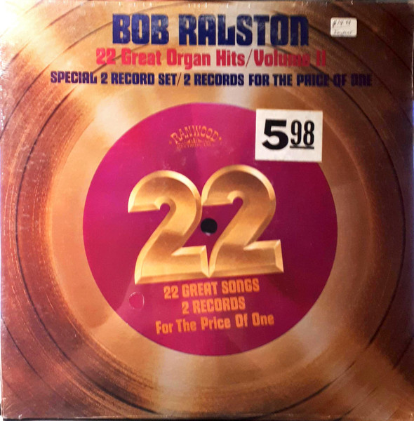 Bob Ralston (2) - 22 Great Organ Hits Volume II (2xLP, Comp) (Mint (M))