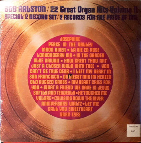 Bob Ralston (2) - 22 Great Organ Hits Volume II (2xLP, Comp) (Mint (M)) - Image 2