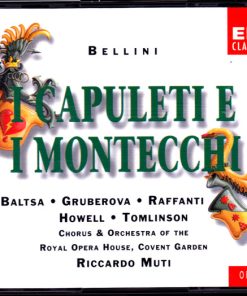 Vincenzo Bellini - Agnes Baltsa •  Edita Gruberova •  Dano Raffanti •  Gwynne Howell •  John Tomlinson (2) •  Chorus Of The Royal Opera House, Covent Garden & Orchestra Of The Royal Opera House, Covent Garden •  Riccardo Muti - I Capuleti E I Montecchi (2xCD, Album, RE) (Near Mint (NM or M-))