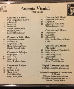 Alternative view of Antonio Vivaldi - English Chamber Orchestra, George Malcolm - Seven Concerti (CD, Album) (Near Mint (NM or M-))