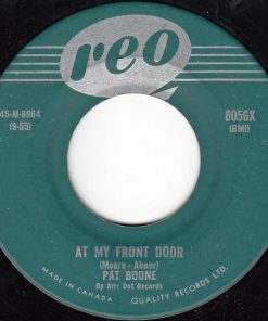 Pat Boone - At My Front Door (7", Single) (Near Mint (NM or M-))