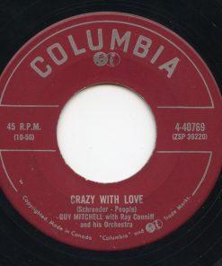 Alternative view of Guy Mitchell With Ray Conniff & His Orchestra - Singing The Blues (7") (Very Good Plus (VG+))