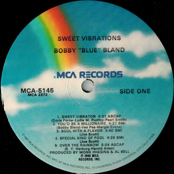 Bobby Bland - Sweet Vibrations (LP, Album) (Mint (M)) - Image 3
