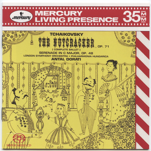 Pyotr Ilyich Tchaikovsky - Antal Dorati, London Symphony Orchestra, Philharmonia Hungarica - The Nutcracker Ballet, Op.71 (Complete Ballet) and Serenade In C Major, Op. 48 (2xSACD, Hybrid, Multichannel) (Near Mint (NM or M-))