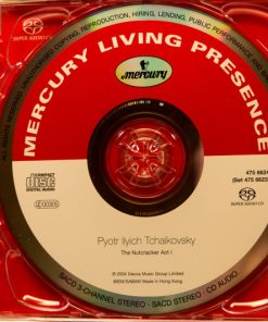 Alternative view of Pyotr Ilyich Tchaikovsky - Antal Dorati, London Symphony Orchestra, Philharmonia Hungarica - The Nutcracker Ballet, Op.71 (Complete Ballet) and Serenade In C Major, Op. 48 (2xSACD, Hybrid, Multichannel) (Near Mint (NM or M-))