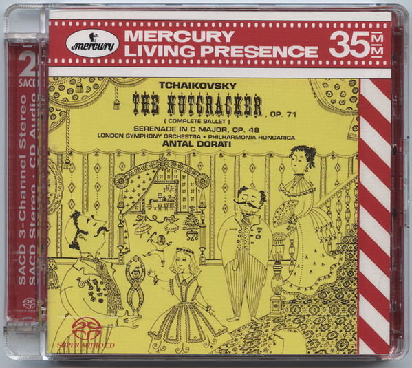 Pyotr Ilyich Tchaikovsky - Antal Dorati, London Symphony Orchestra, Philharmonia Hungarica - The Nutcracker Ballet, Op.71 (Complete Ballet) and Serenade In C Major, Op. 48 (2xSACD, Hybrid, Multichannel) (Near Mint (NM or M-)) - Image 3
