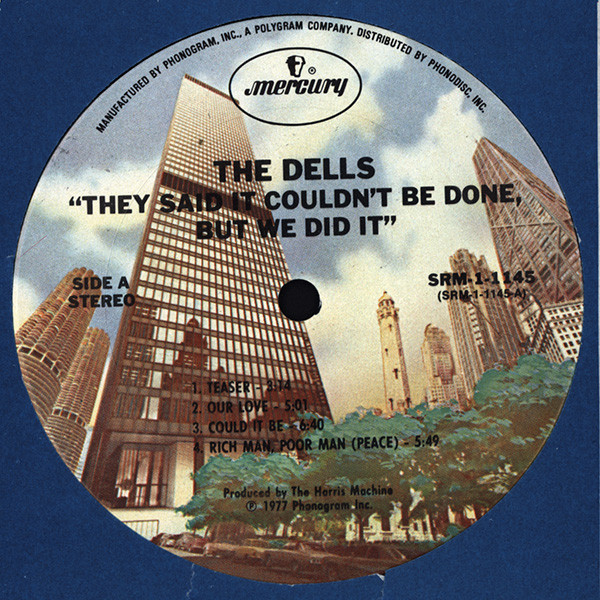 The Dells - They Said It Couldn't Be Done, But We Did It! (LP, Album) (Mint (M)) - Image 3