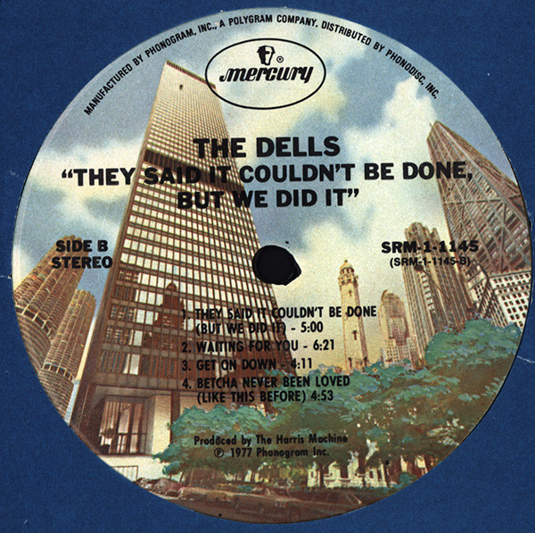 The Dells - They Said It Couldn't Be Done, But We Did It! (LP, Album) (Mint (M)) - Image 4
